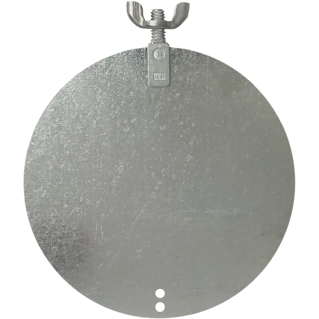 Galvanized Round Volume Damper - Without Handle